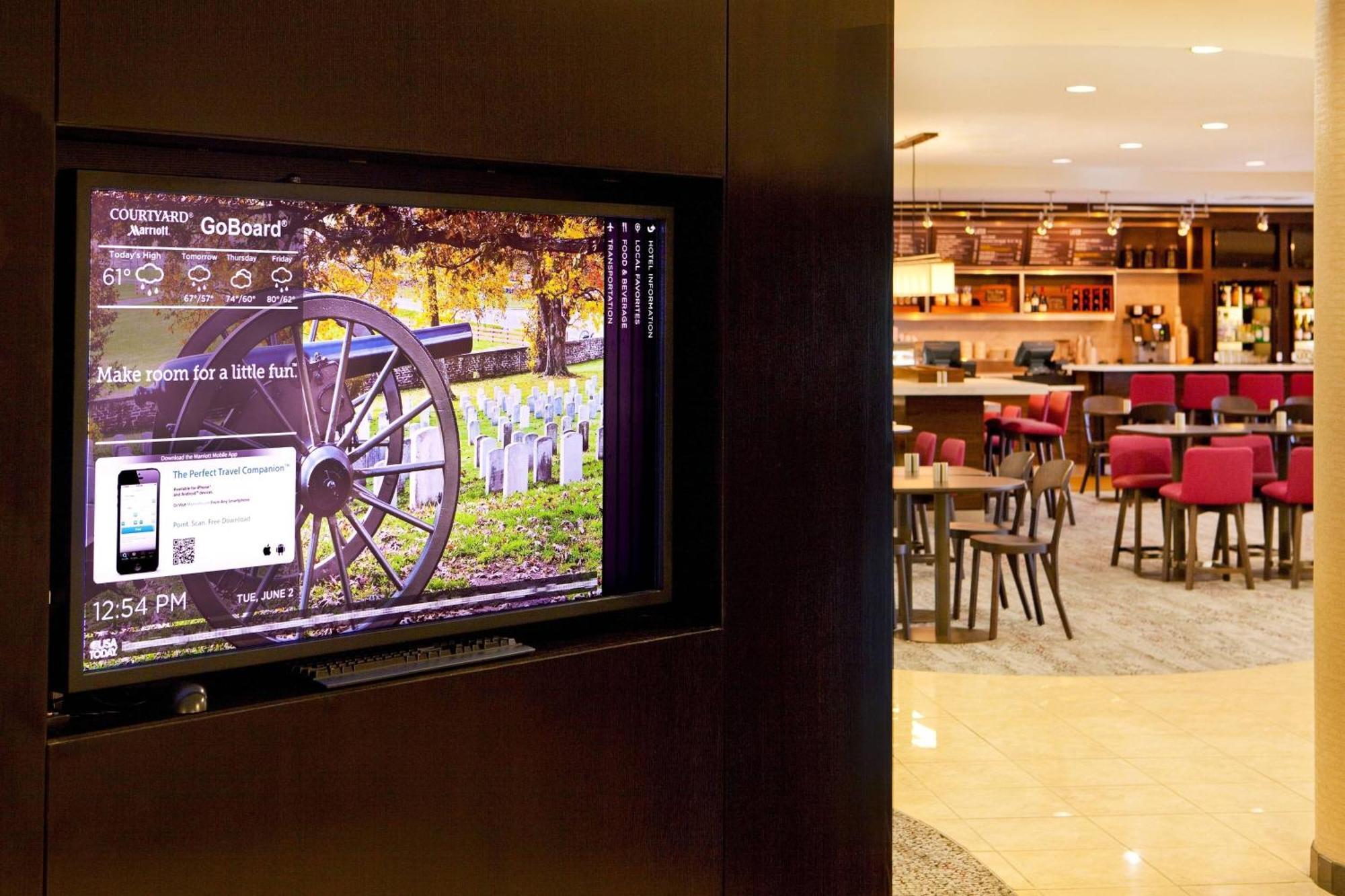 Отель Courtyard By Marriott Геттисберг Экстерьер фото